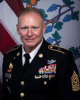 Command Photo of CSM Art Fredericks, State Senior Enlisted Leader for the Connecticut National Guard