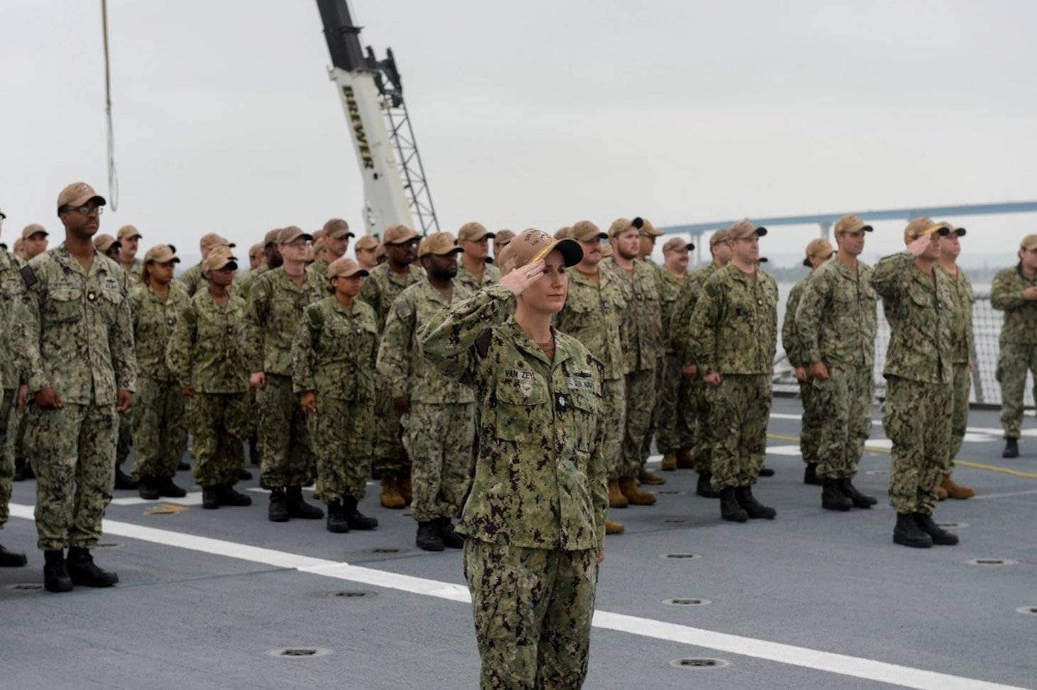 USS Savannah (LCS 28) Holds Exchange of Command Ceremony