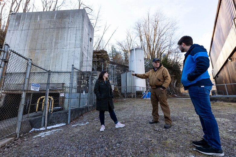 Hydropower facility in the Pittsburgh District