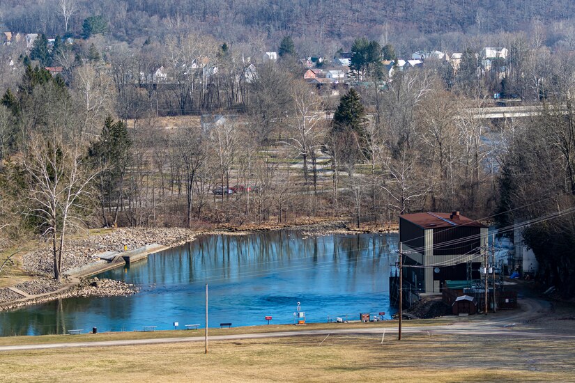 Hydropower facility in the Pittsburgh District