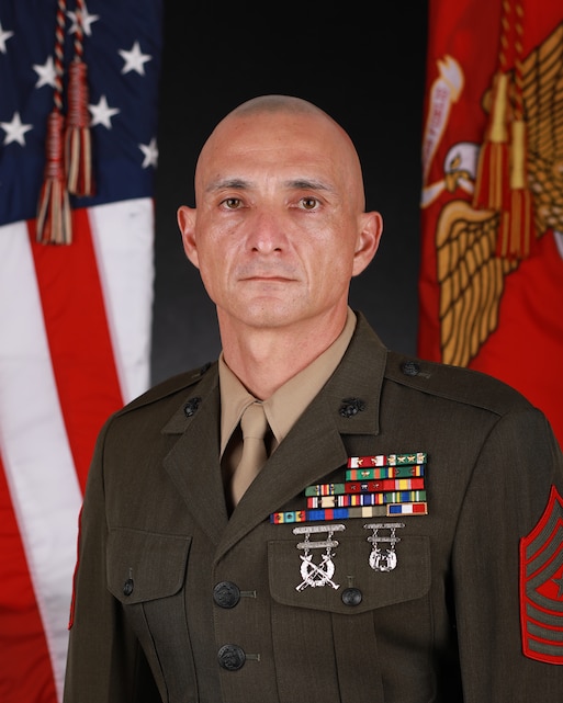 Sergeant Major Sael G. Garcia > Marine Corps Recruit Depot, Parris ...