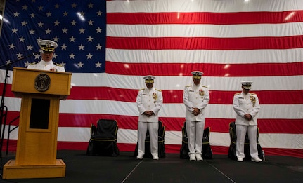 SURFLANT Holds Change Of Command Ceremony