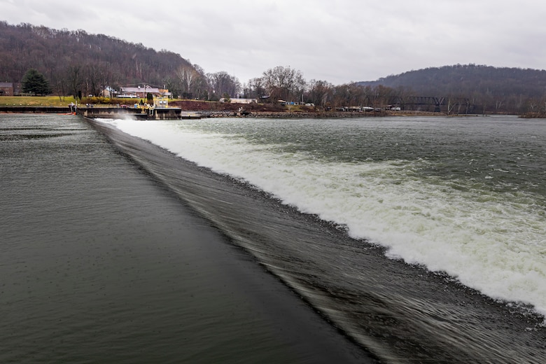 Hydropower facility in the Pittsburgh District