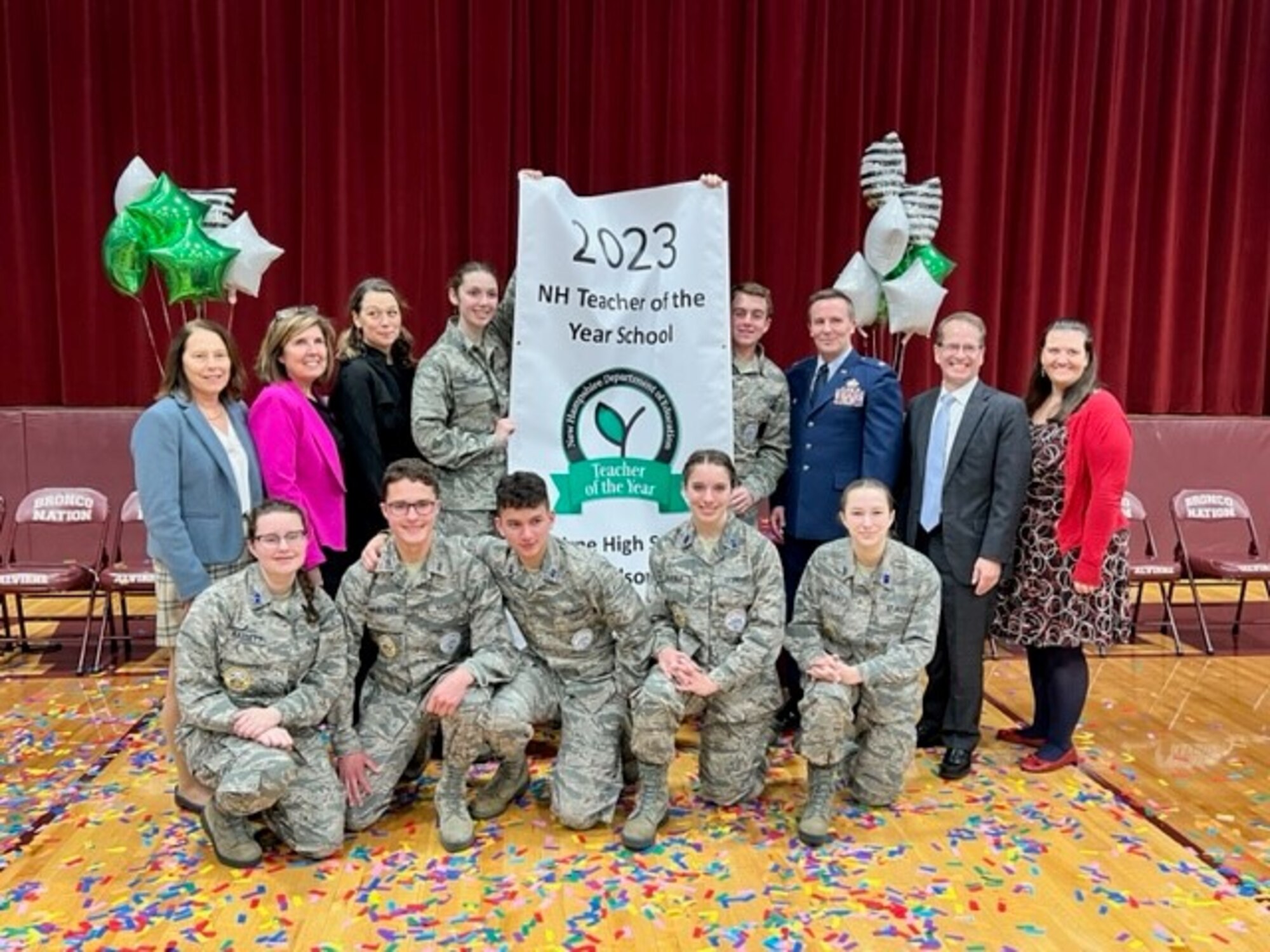 AFJROTC Instructor 2023 NH of the Year