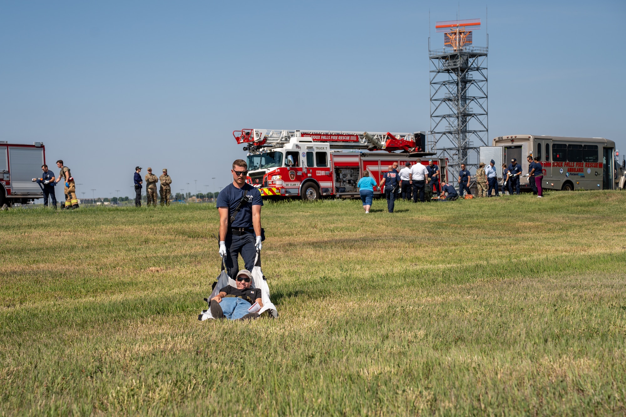 The goal of the exercise was to ensure efficient coordination between all responding agencies in the event of a large-scale incident during the 2023 Sioux Falls Airshow.