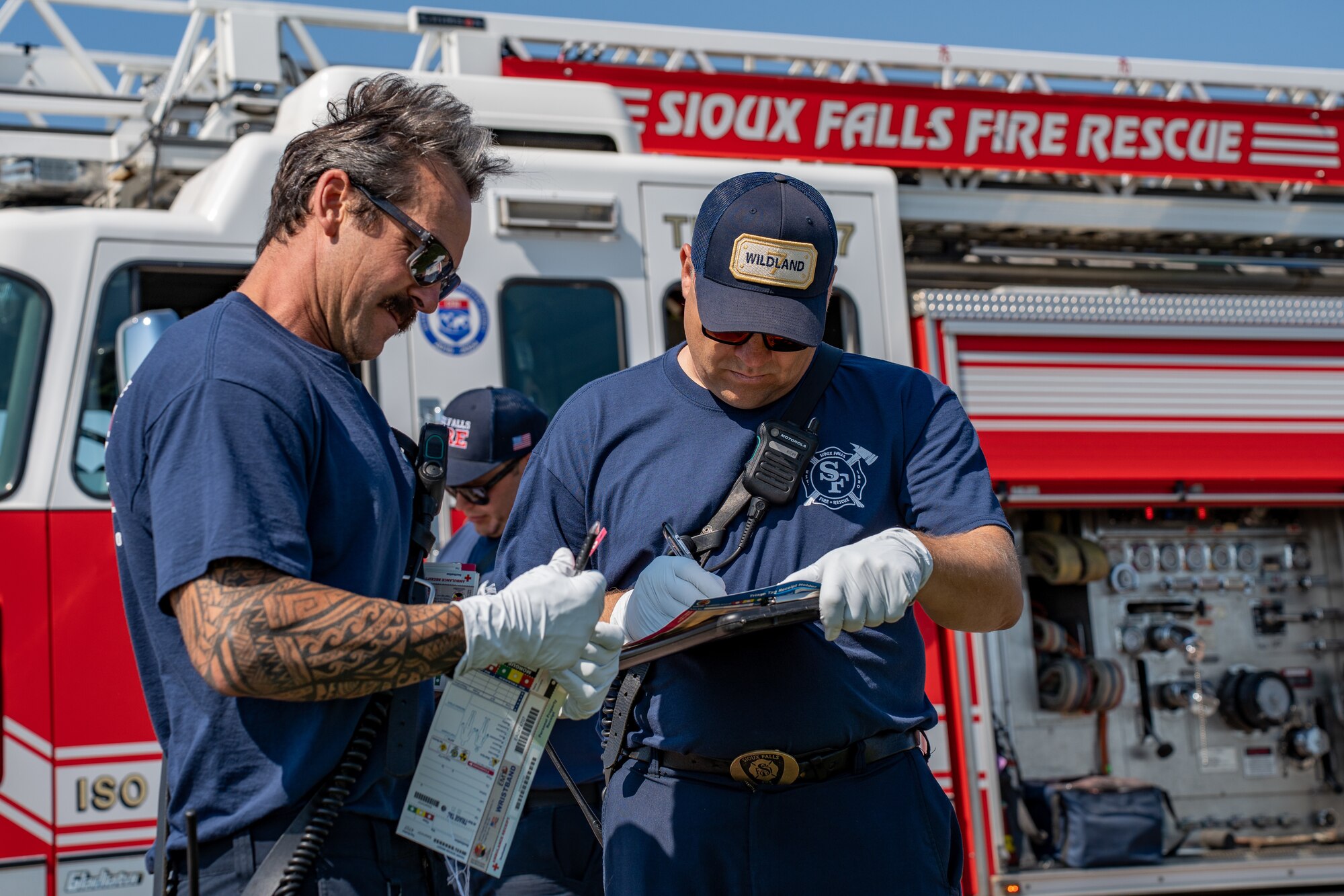 The goal of the exercise was to ensure efficient coordination between all responding agencies in the event of a large-scale incident during the 2023 Sioux Falls Airshow.