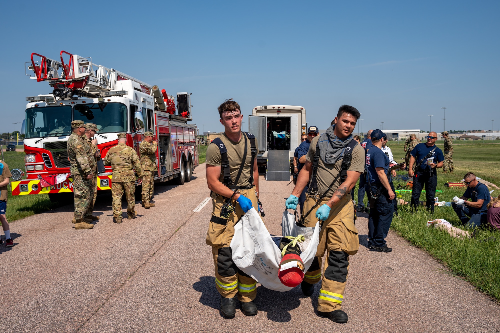 The goal of the exercise was to ensure efficient coordination between all responding agencies in the event of a large-scale incident during the 2023 Sioux Falls Airshow.