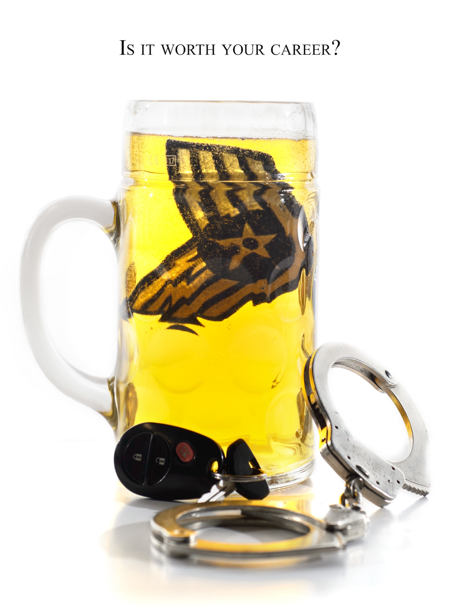 The legal limit for blood alcohol content in Germany is .05 having just one standard 1 liter German beer can put you over the BAC limit. Driving under the influence can have a serious negative impact on your Air Force career. (U.S. Air Force photo by Staff Sgt. Jonathan Snyder)
