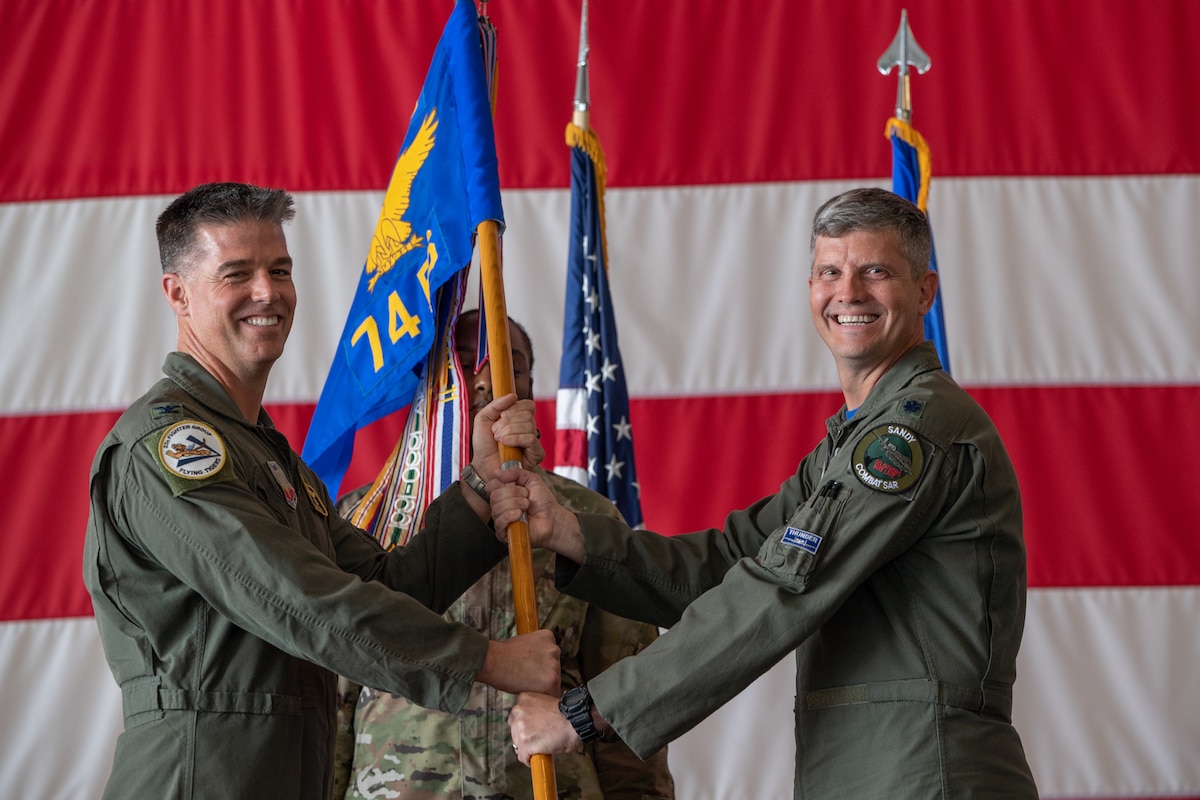 74th Fighter Squadron change of command > Moody Air Force Base > Article Display