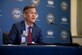 Under Secretary of Defense for Policy Colin H. Kahl speaks remotely during the 2023 NATO Youth Summit from the Pentagon in Washington, June 5, 2023.