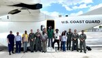 Journalists from Haitian media outlets visit Florida International University for an engagement coordinated by the U.S. Embassy staff in Port-au-Prince, Haiti, and the Homeland Security Task Force – Southeast staff in Miami, Florida, May 17, 2023. During the week-long engagement, the visiting journalists were briefed on Operation Vigilant Sentry by members of the HSTF-SE joint information center and embarked a U.S. Coast Guard Air Station Miami HC-144 Ocean Sentry aircraft for a patrol over the Florida Straits. (U.S. Coast Guard photo by Petty Officer 3rd Class Eric Rodriguez)