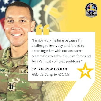 #WorkforceWednesday CPT Andrew Trahan