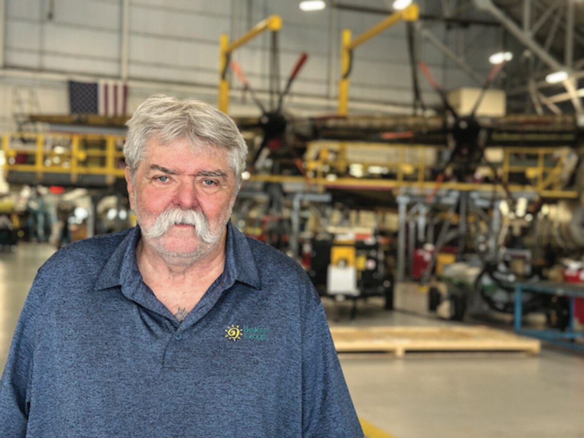Terry McDade, an engineering technician in the Ogden Air Logistics Complex’s 309th Aircraft Maintenance Group, received a SourceAmerica national achievement award at an awards conference in Anaheim, California, on May 24.