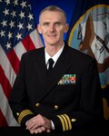 Portrait of U.S. Navy Cmdr. (Dr.) Wesley Campbell