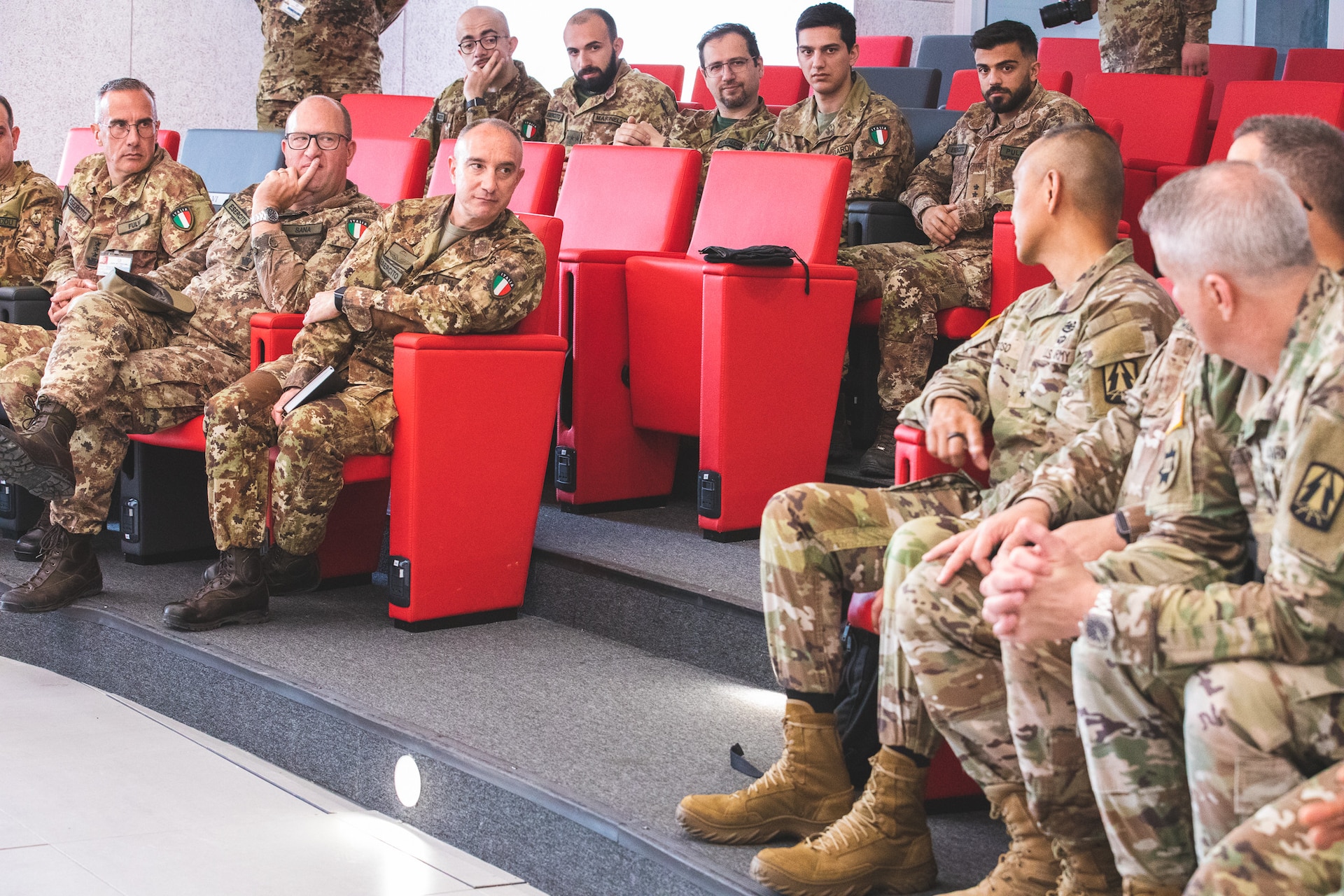 Army Reserve Cyber Protection Brigade's Subject Matter Expert Tech Exchange in Rome, Italy culminates with a visit from Brig. Gen. Royce Resoso
