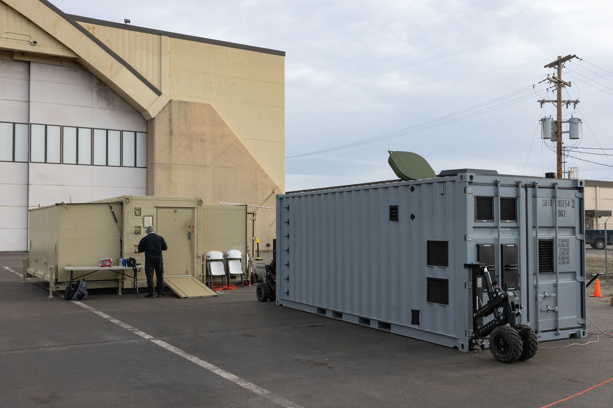 mobile SCIF on location. NE23