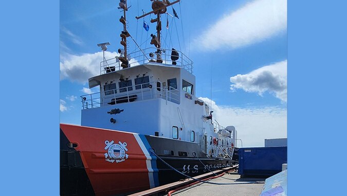 Coast Guard Cutter Mobile Bay completes HVAC upgrade