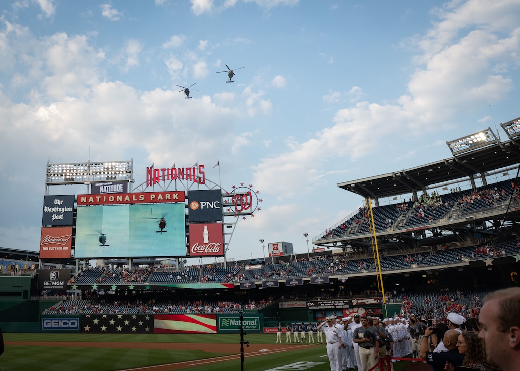 DVIDS - Images - Navy Day at Nationals Park [Image 1 of 12]