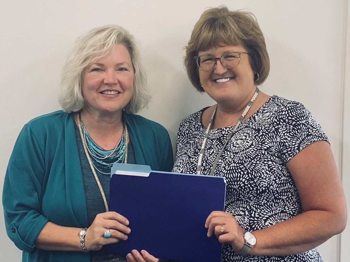 Maureen Sims-Strong was awarded the Navy Civilian Service Achievement Medal, which is the fifth highest Navy civilian award, due to her role as the Contracting Officer Representative (COR) Certification Manager (CCM).