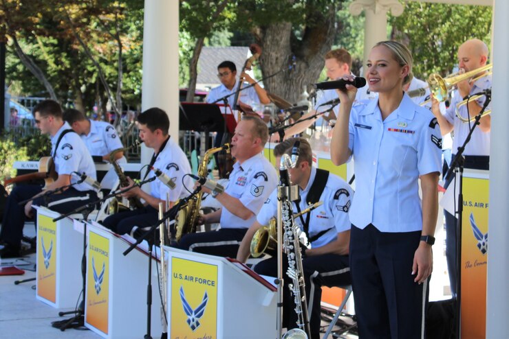The Commanders Perform at Vacaville Jazz Fest