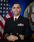 Official portrait of Navy Lt. Cmdr. (Dr.) Eric Serpico