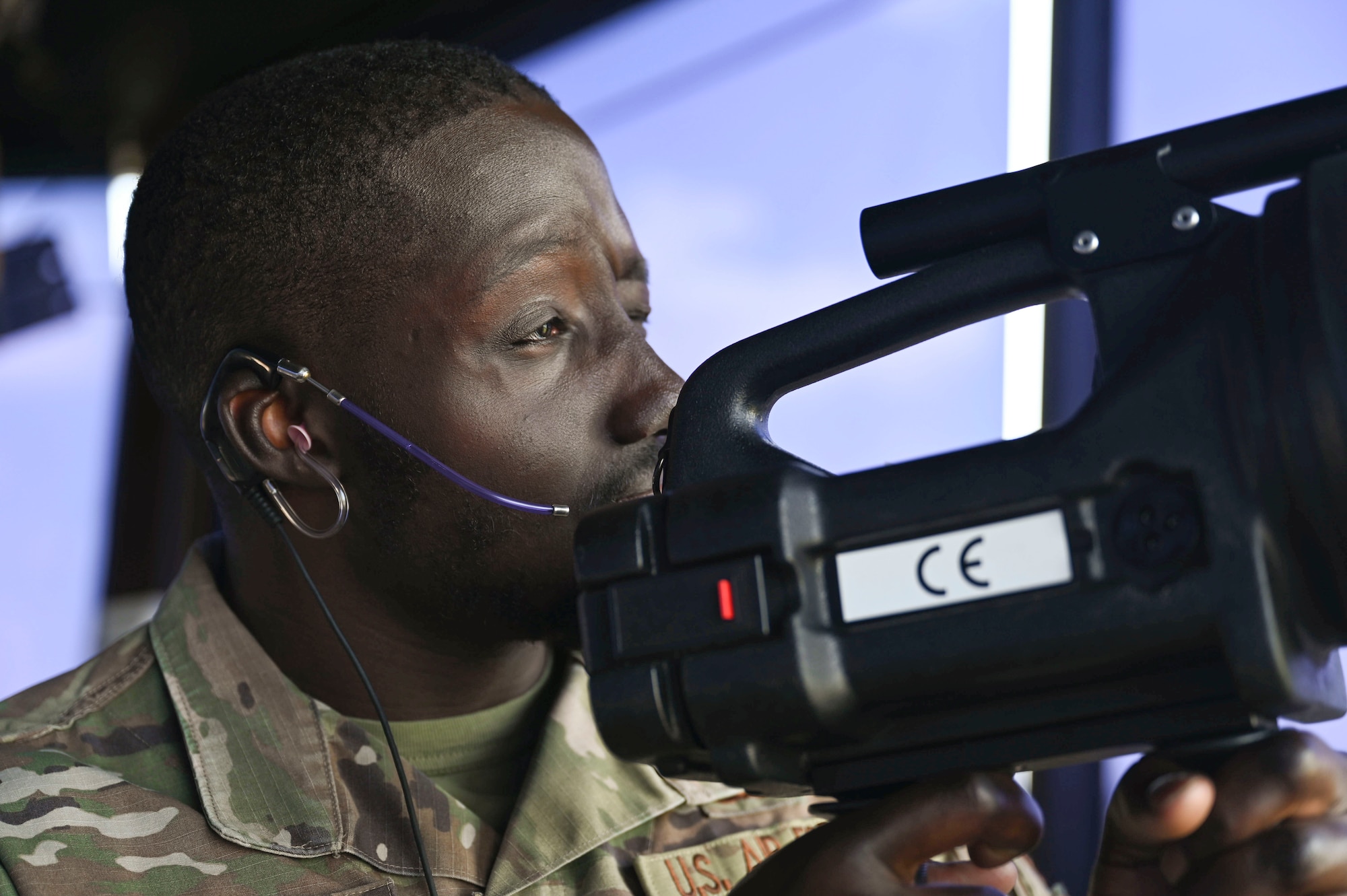 Aircrew and air traffic controllers are in constant communication within an estimated five miles of airspace.