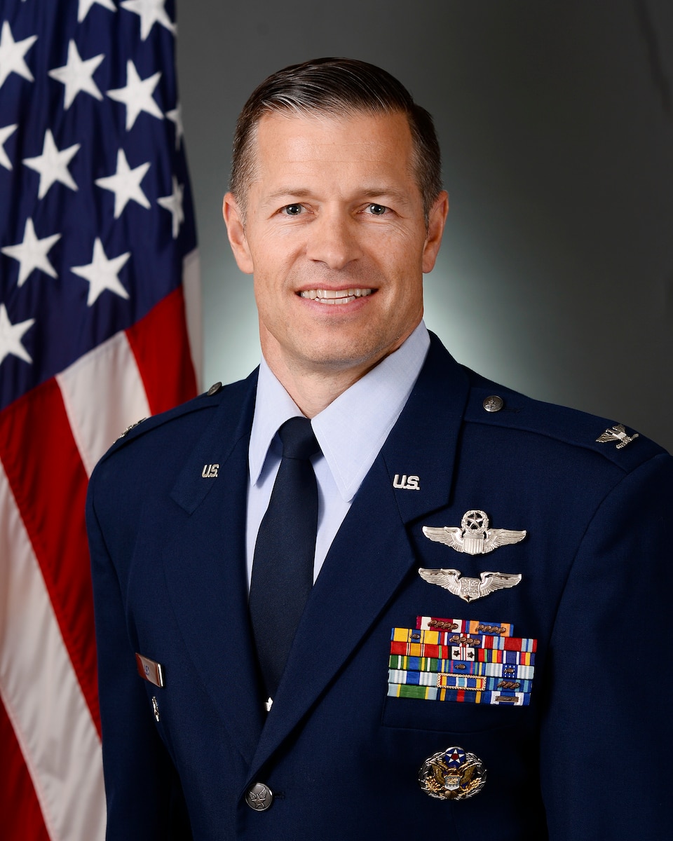 Col Ryan Ley, Bio (U.S. Air Force photo by TSgt Joshua Dewberry)