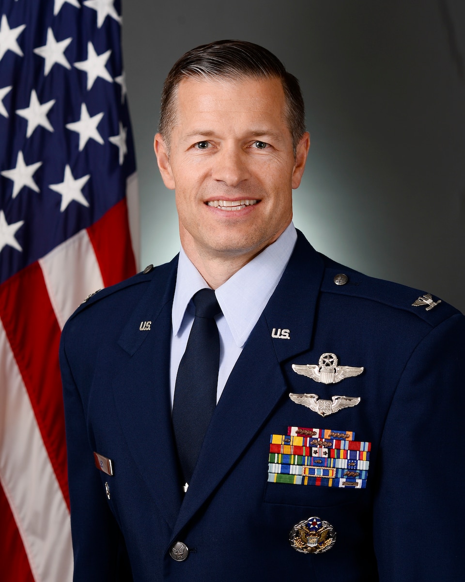 Col Ryan Ley, Bio (U.S. Air Force photo by TSgt Joshua Dewberry)