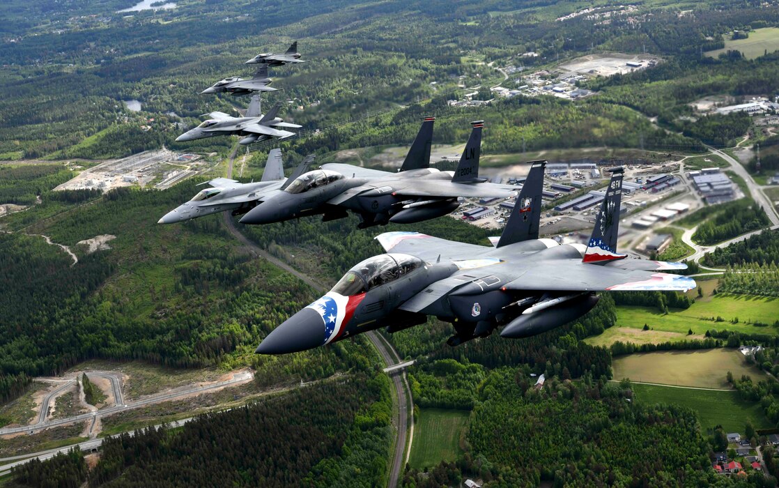 Flying with friends