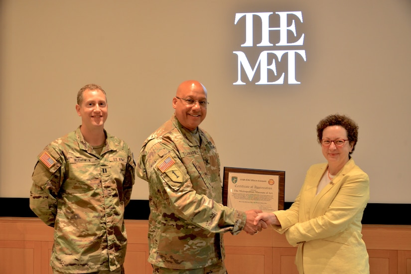 Preserving cultural identities, civil affairs Soldiers train at the MET