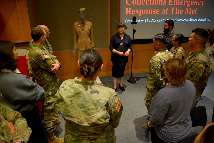 Preserving cultural identities, civil affairs Soldiers train at the MET