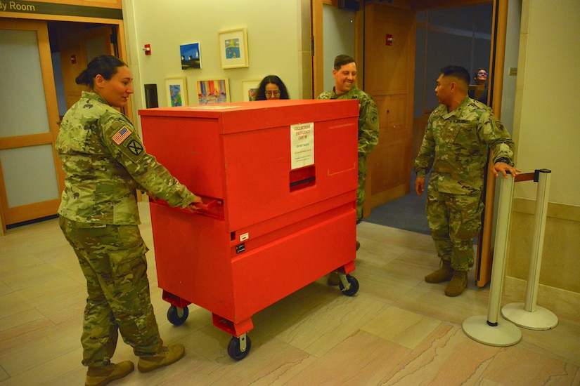 Preserving cultural identities, civil affairs Soldiers train at the MET