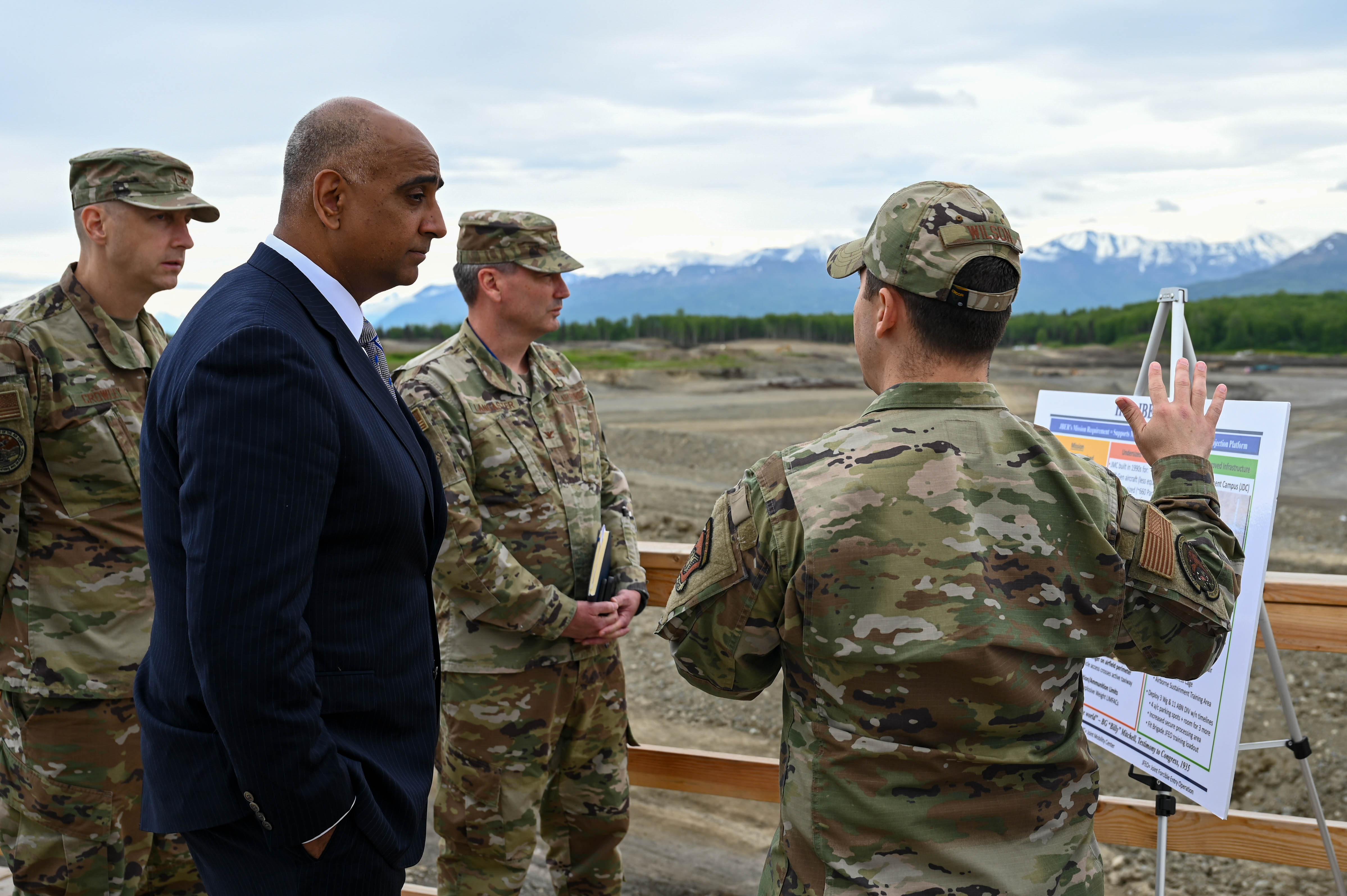 Hon. Chaudhary visits JBER > 505th Command and Control Wing > Article ...