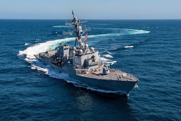 Future USS Jack H. Lucas Successfully Completes Acceptance Trials