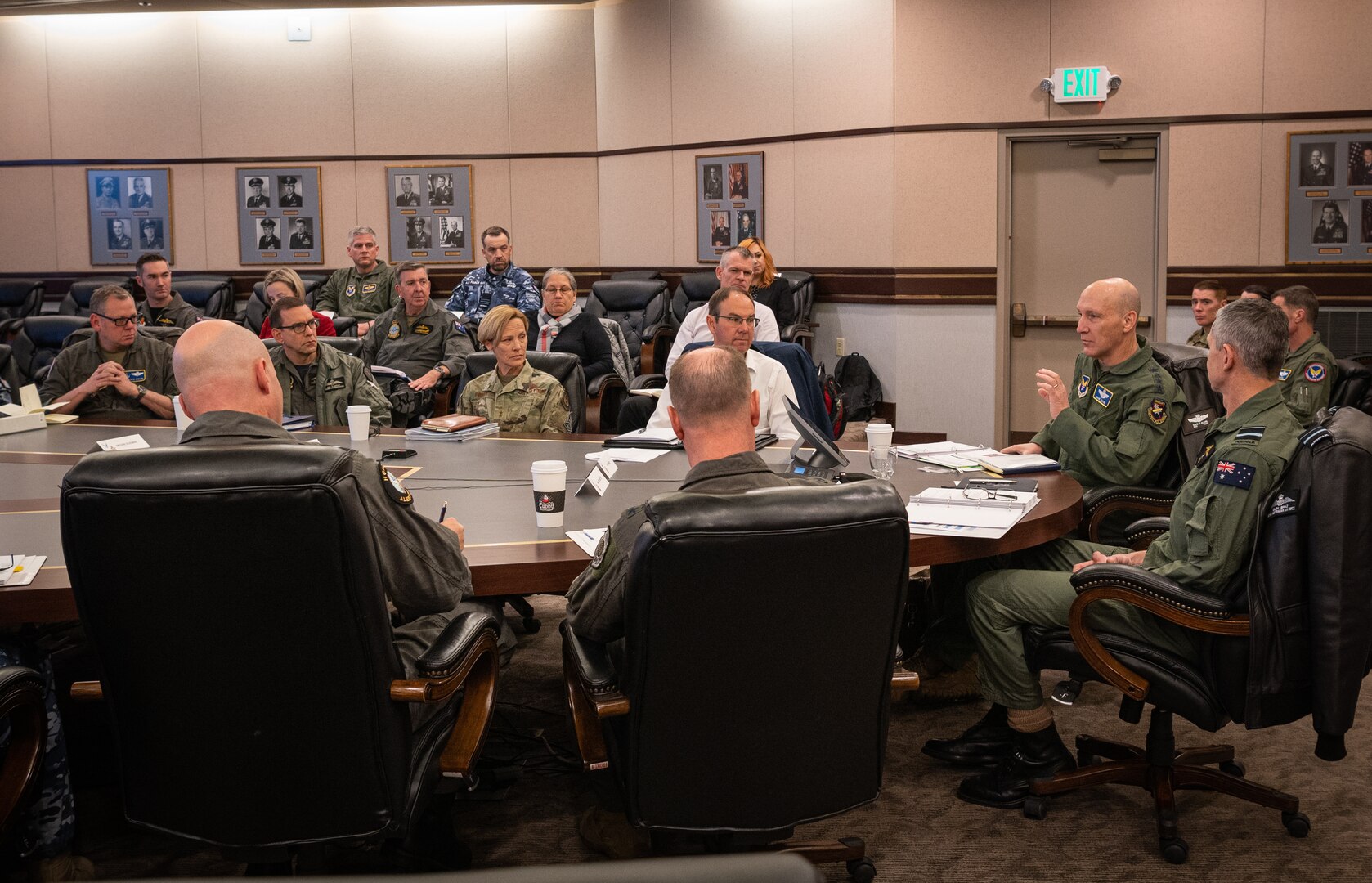 .S. and Royal Australian Air Force service members came together to discuss challenges and posture for the future during this year’s iteration of the Air Senior National Representatives forum at Joint Base Elmendorf-Richardson, May 15-17.