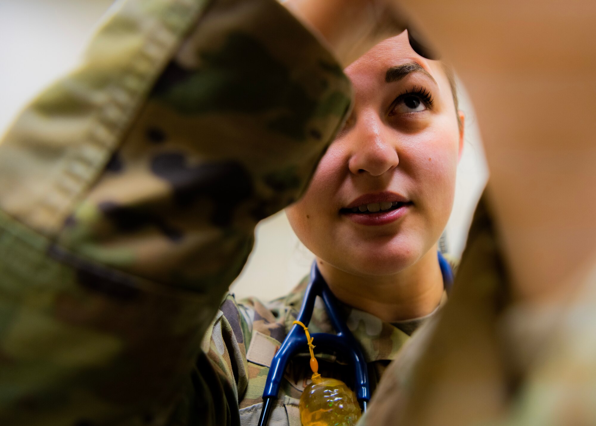 U.S. Air Force Staff Sgt. Emma  Poveromo’s selection to Enlisted to Medical Degree Preparatory Program will entail two years of full-time education before she applies to a medical school. (U.S. Air Force photo by Tech. Sgt. Jao’Torey Johnson)