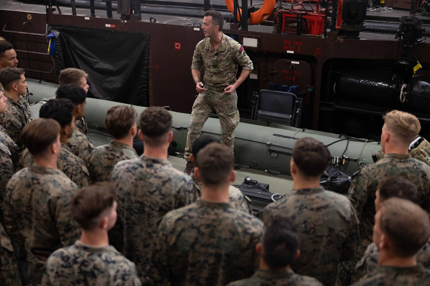 U.S. Marines from Golf Company embarked aboard the British Royal Navy’s amphibious assault ship HMS Albion (L14) as part of exercise Baltic Operations 2023 (BALTOPS 23) in Tallinn, Estonia, on June 1 to work alongside Royal Marines throughout the two-week exercise. Additionally, Marine Regiments from Poland, Lithuania, and Italy conducted Amphibious Operations in Lithuania. BALTOPS 23 is the premier maritime-focused exercise in the Baltic region. The exercise led by U.S. Naval Forces Europe-Africa and executed by Naval Striking and Support Forces NATO provides a unique training opportunity to strengthen the combined response capability critical to preserving the freedom of navigation and security in the Baltic Sea.