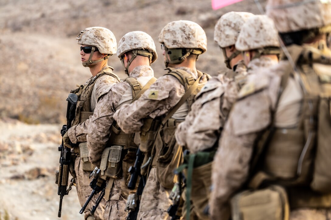 ITX 4-23 Bravo Company, 1st Battalion, 23D Marine Regiment conducts Range 410