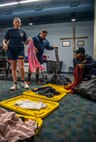 Sailors assigned Carrier Strike Group 3 sort care package supplies at Union Gospel Mission during Portland Fleet Week on June 9, 2023. Portland Fleet Week is a time-honored celebration of the sea services and provides an opportunity for the citizens of Oregon to meet Sailors, Marines and Coast Guardsmen, as well as witness firsthand the latest capabilities of today’s maritime services. (U.S. Navy photo by Mass Communication Specialist 2nd Class Gwendelyn L. Ohrazda)