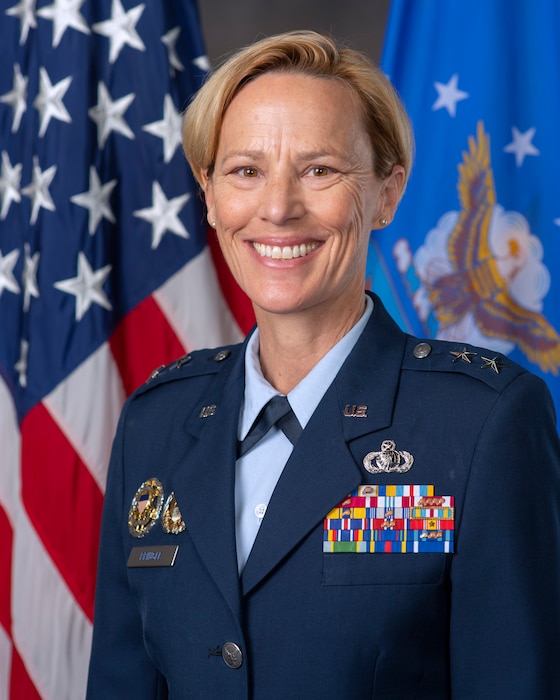This is the official portrait of Maj. Gen. Heather L. Pringle.