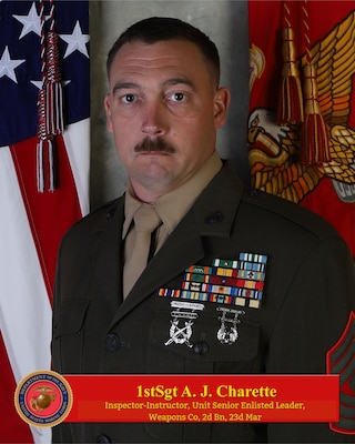 Inspector-Instructor Unit Senior Enlisted Leader, Weapons Company, 2d Battalion, 23d Marine Regiment