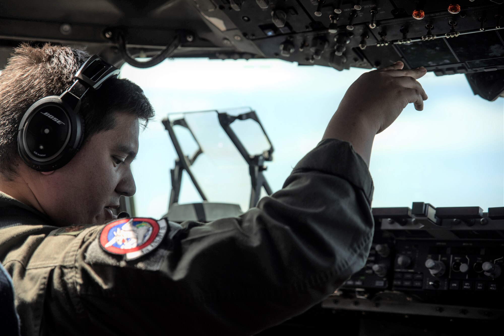The mission involved standard landing zone training that included assault landing, air traffic control, and landing the aircraft with 3500 feet of runway space. (U.S. Air Force photo by Airman 1st Class Kylee Tyus)