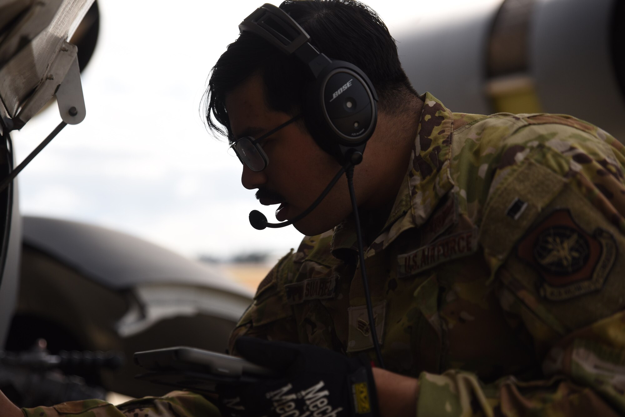 The mission involved standard landing zone training that included assault landing, air traffic control, and landing the aircraft with 3500 feet of runway space. (U.S. Air Force photo by Airman 1st Class Kylee Tyus)