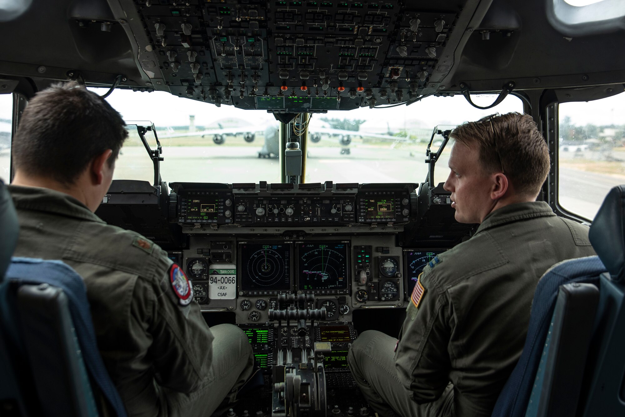 The mission involved standard landing zone training that included assault landing, air traffic control, and landing the aircraft with 3500 feet of runway space. (U.S. Air Force photo by Airman 1st Class Kylee Tyus)
