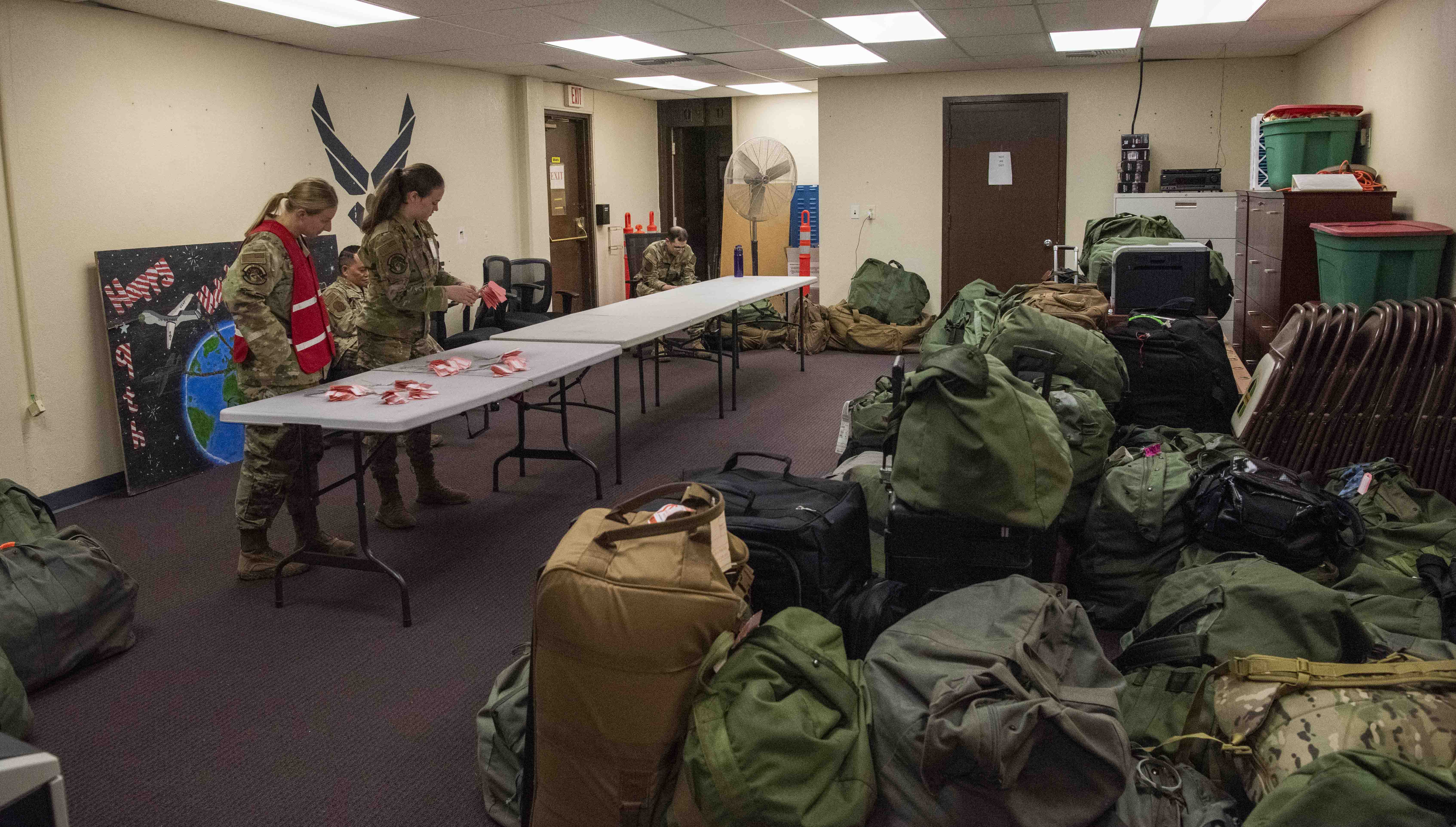 The 9th Reconnaissance Wing conducts FullScale Readiness Exercise