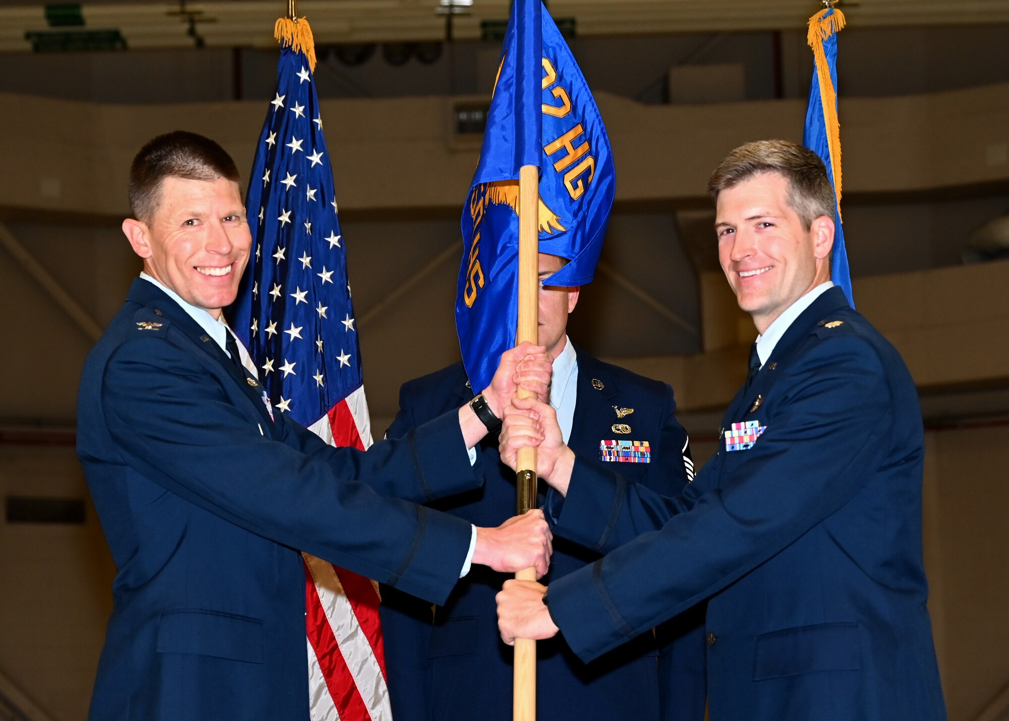The 550th Helicopter Squadron assumption of command
