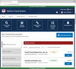 A webpage gives information about trips to Ramstein, Germany, and Misawa, Japan.