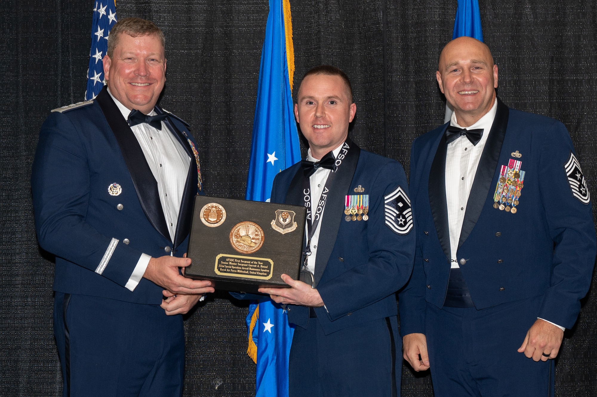 AFSOC Outstanding Airmen of the Year banquet