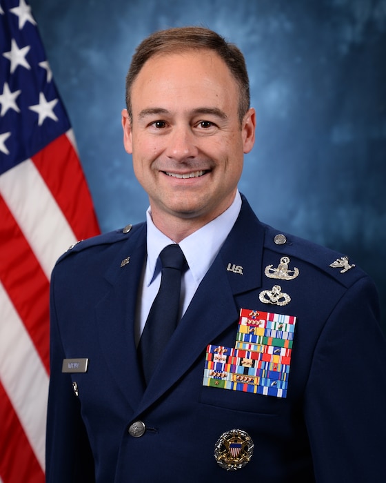 Official photo of Col. Daniel C. Werner