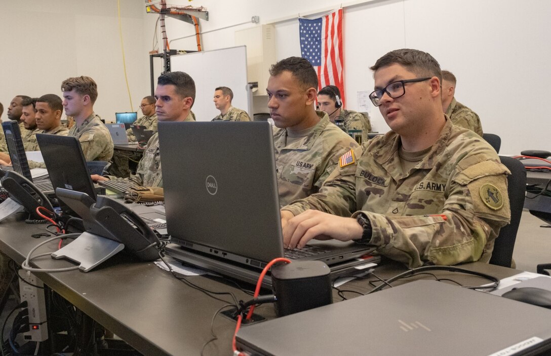 Soldiers from 3rd MDTF operate assigned command and control systems on May 16, 2023 at Joint Base Elmendorf-Richardson, Alaska in support of training objectives during Northern Edge 23-1. Northern Edge 23 is a U.S. Indo-Pacific Command sponsored, Headquarters Pacific Air Forces led, multilateral, joint field training exercise.